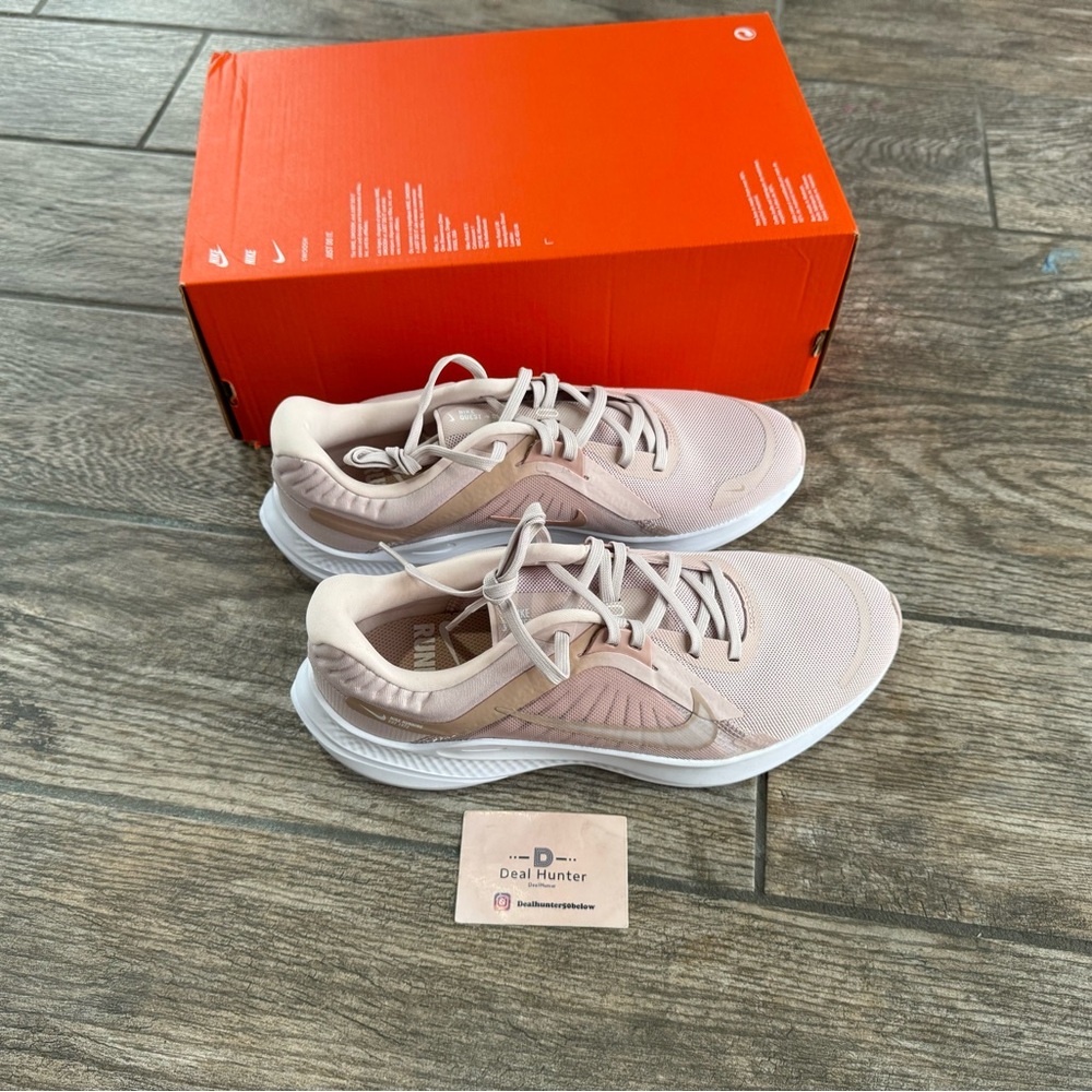 Brand New Nike Quest 5 “Barely Rose” Women’s Running Shoes DD9291 600 - Picture 6 of 13
